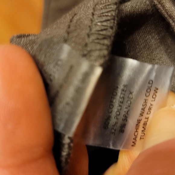 NWOT ECRU Cotton Zip/Button Closure 2 Faux Patch Pockets Sz 12 Sadalwood Color - Picture 8 of 8